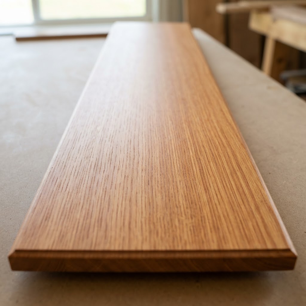 Rift Sawn Red Oak finished surface
