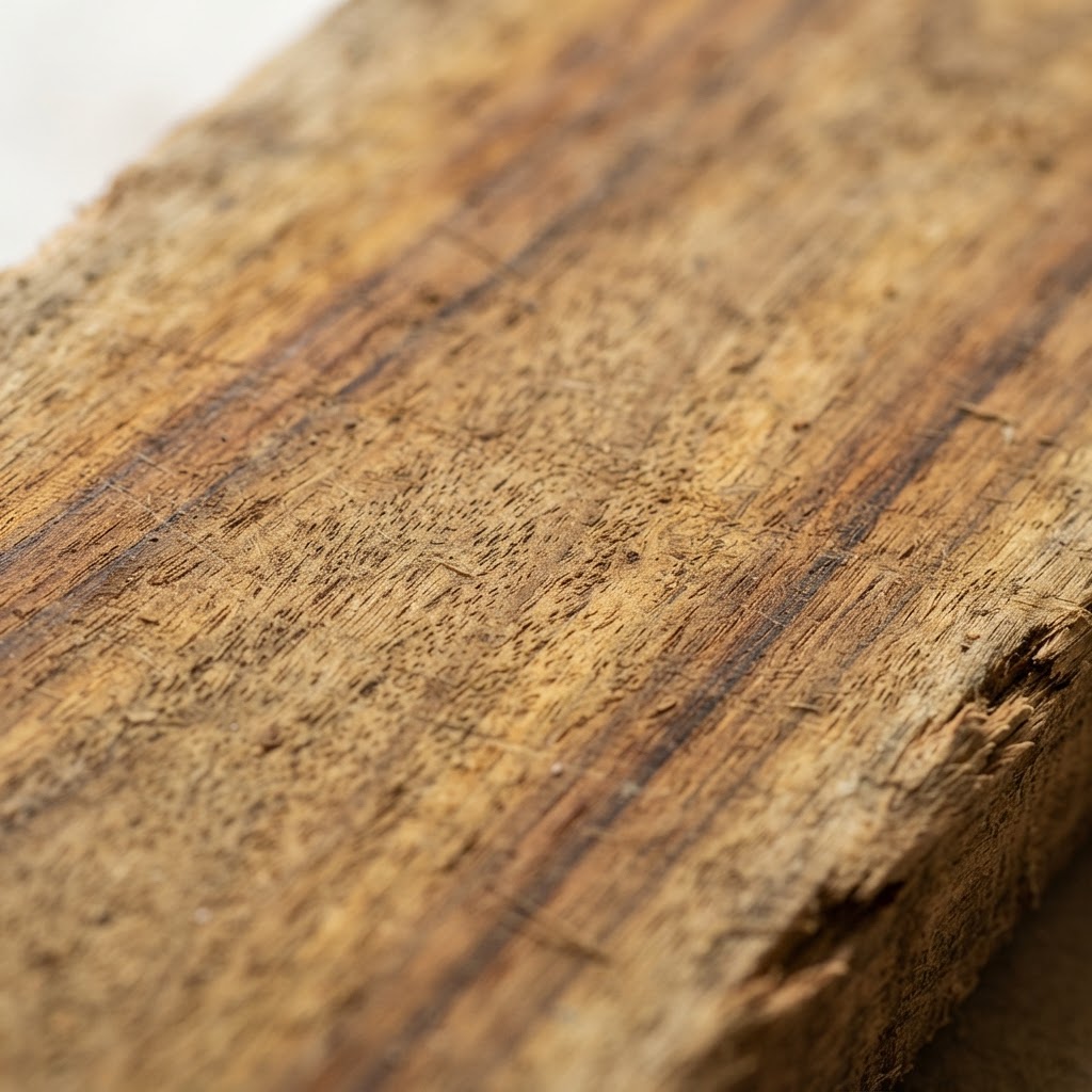 Iroko wood grain