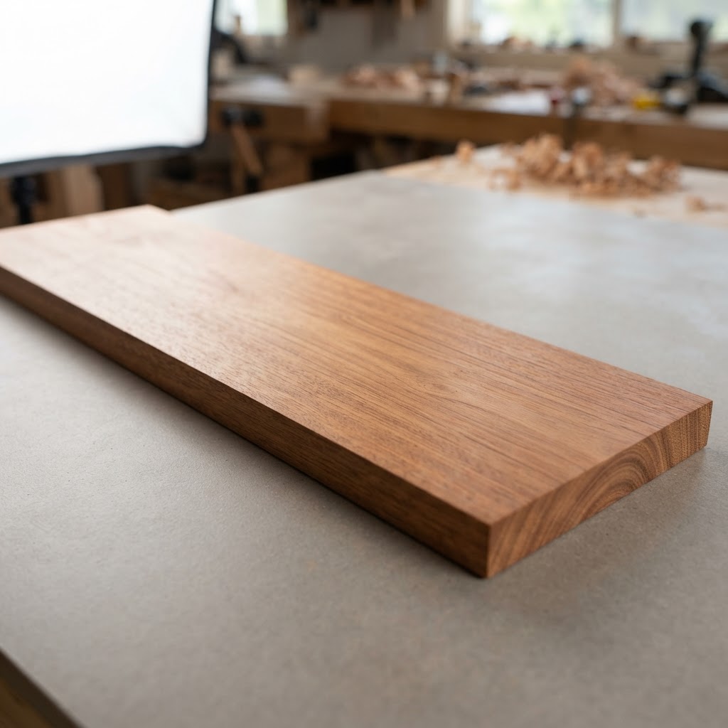 Spanish Cedar finished surface