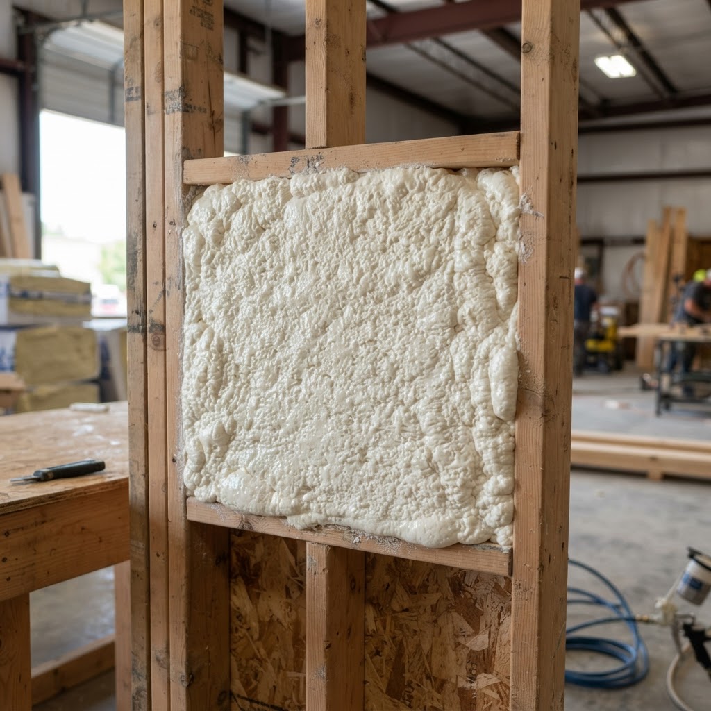 Closed-Cell Spray Foam - building material