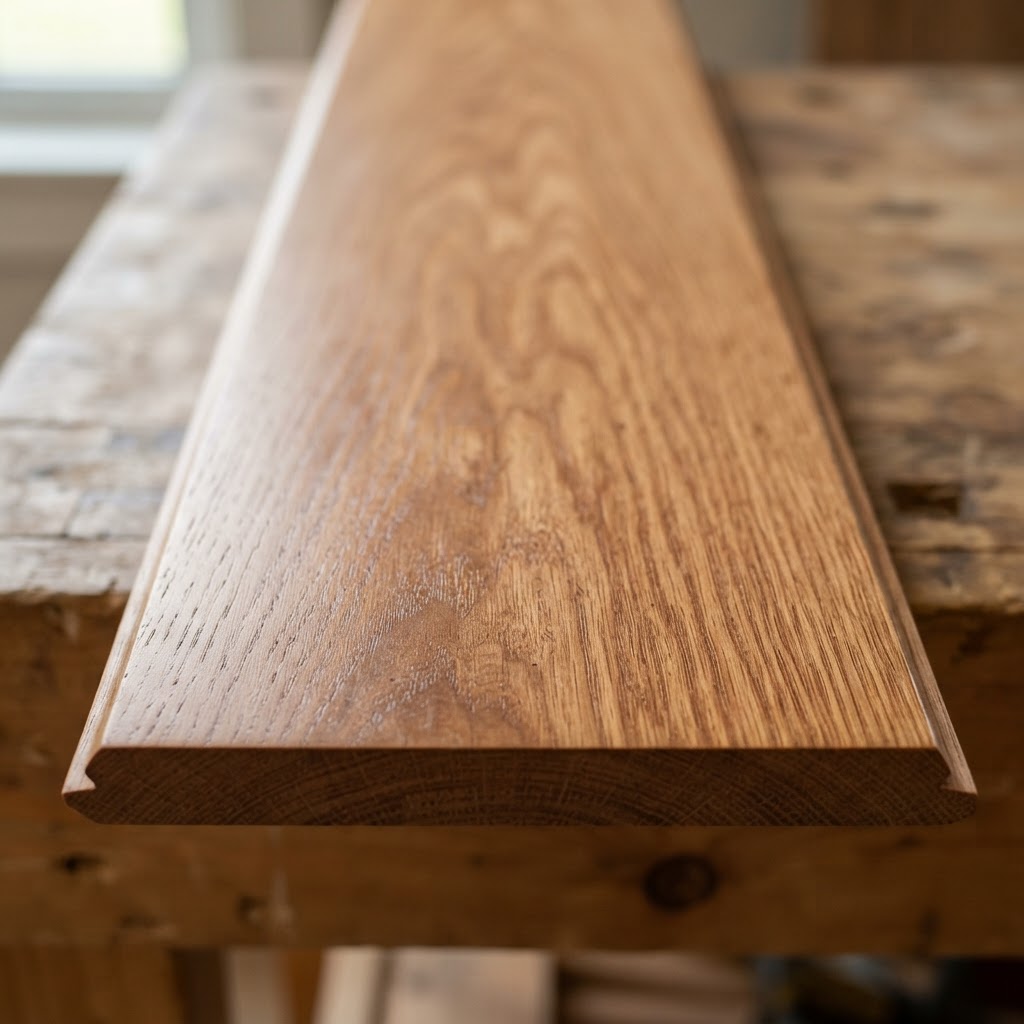Oak (Red) finished surface