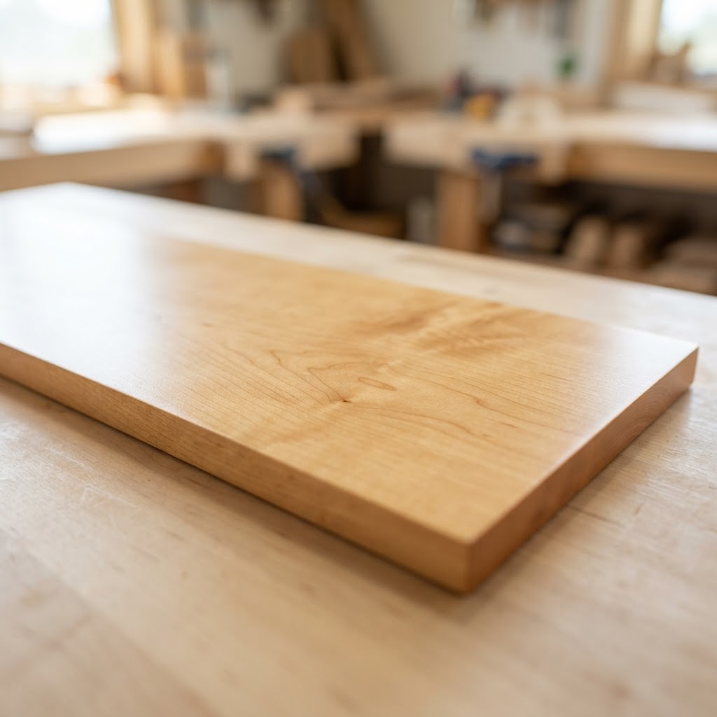 Birch finished surface