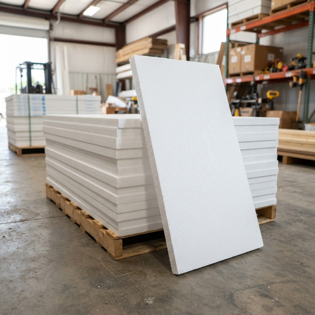 EPS Rigid Foam Board - building material