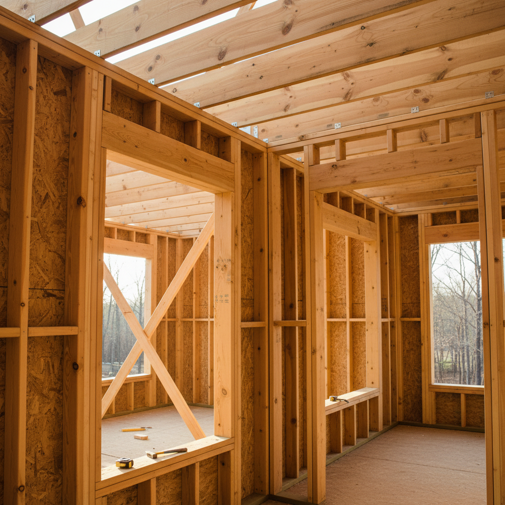 Southern Yellow Pine Framing wood grain