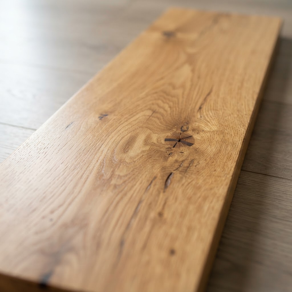Rustic White Oak finished surface