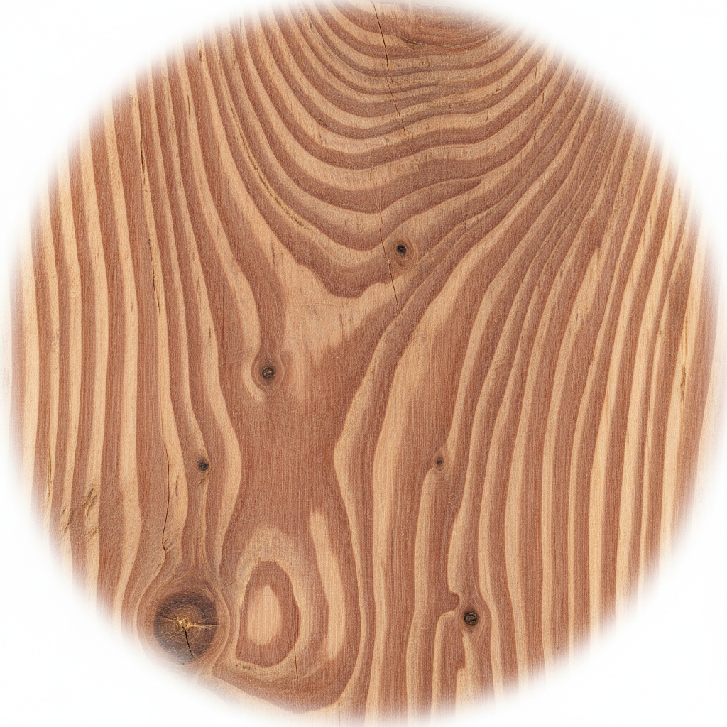 Western Red Cedar wood grain texture