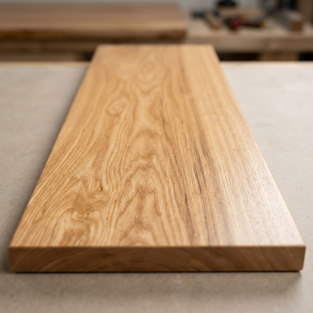 Ash finished surface