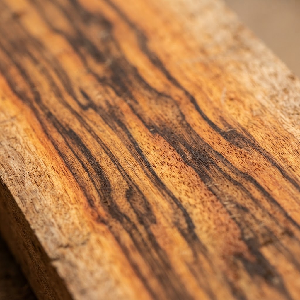 Tigerwood wood grain