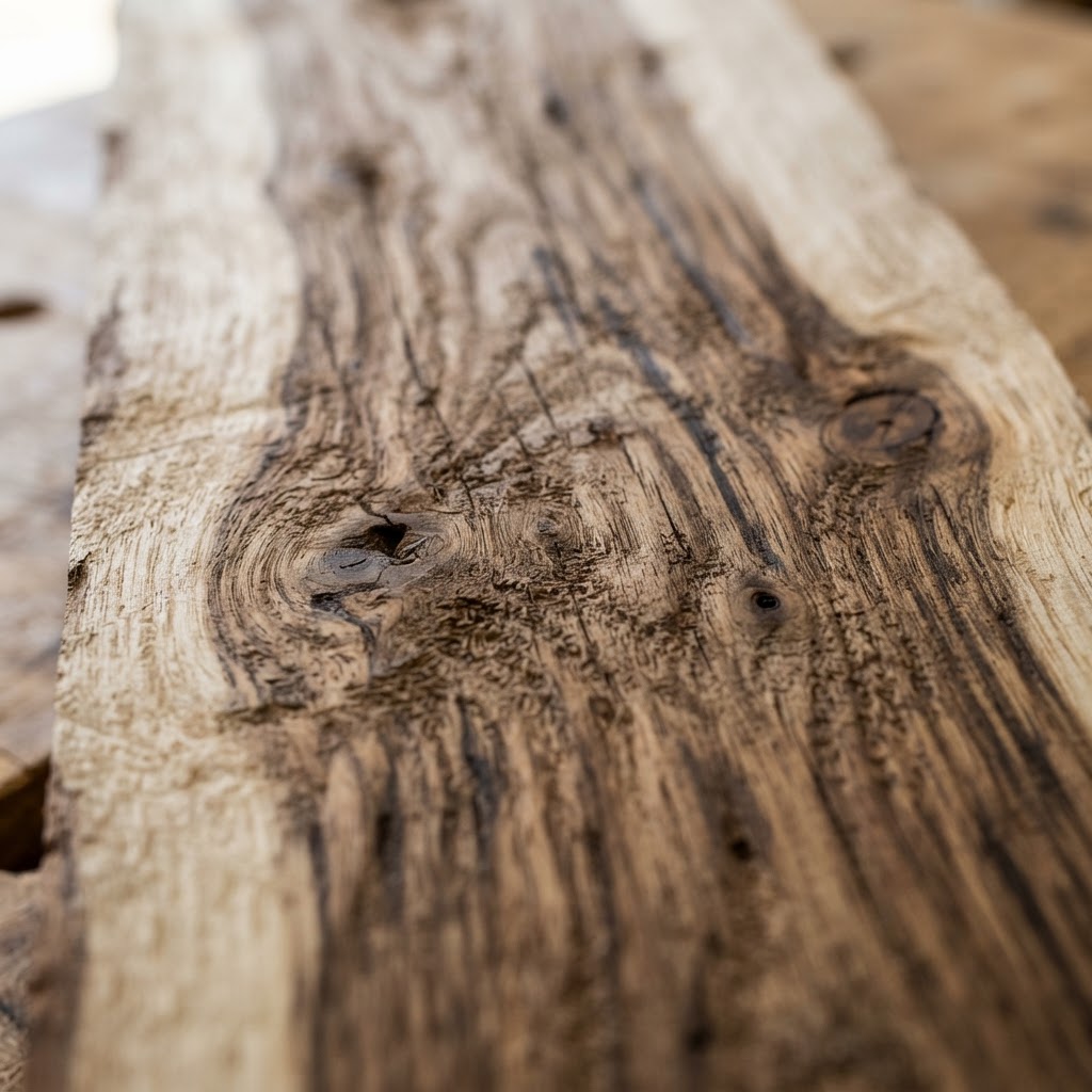 Rustic Hickory wood grain