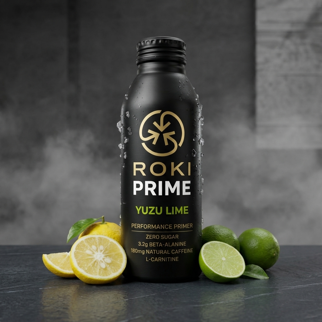 ROKI PRIME Yuzu Lime bottle