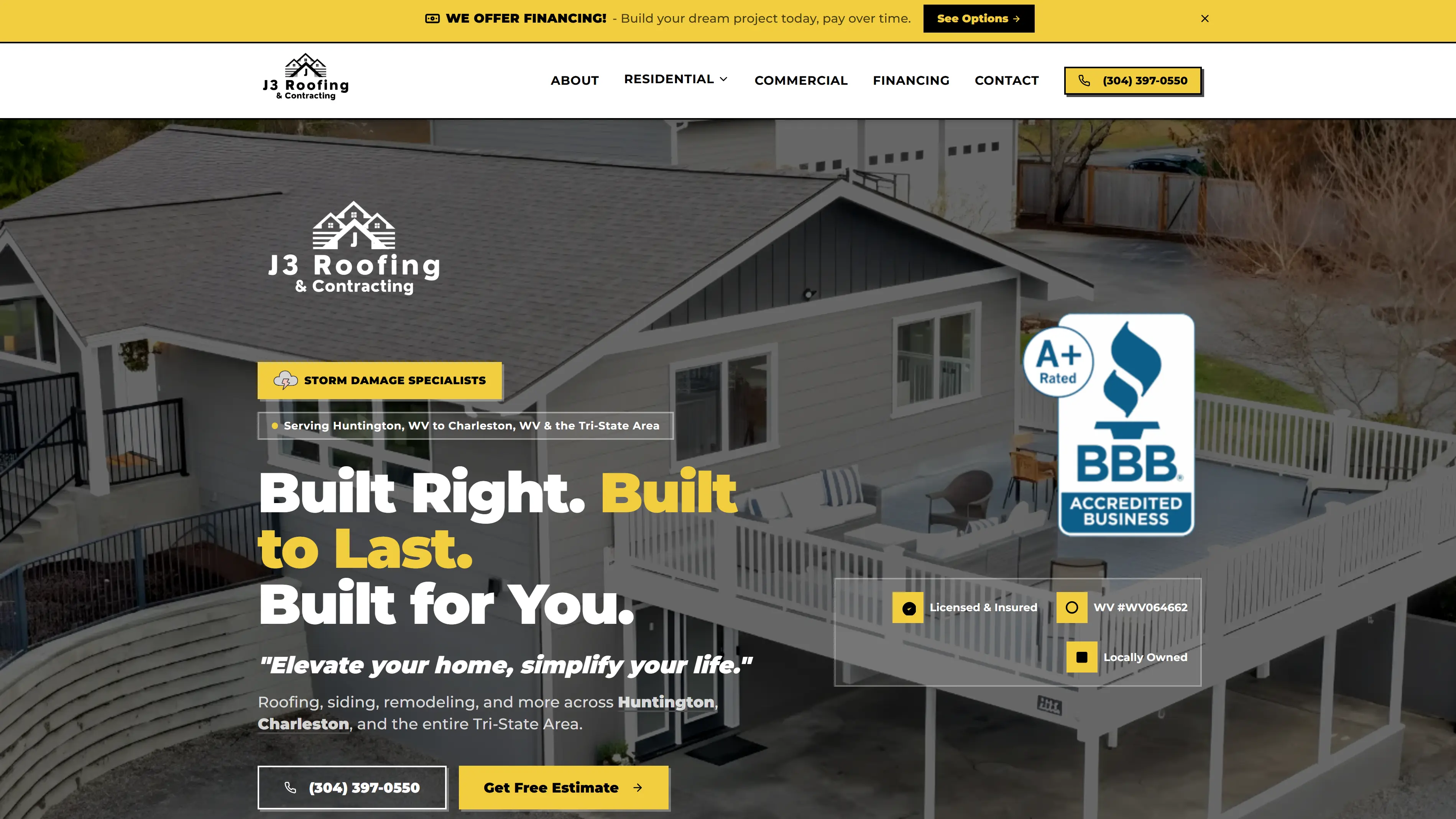 J3 Roofing & Contracting