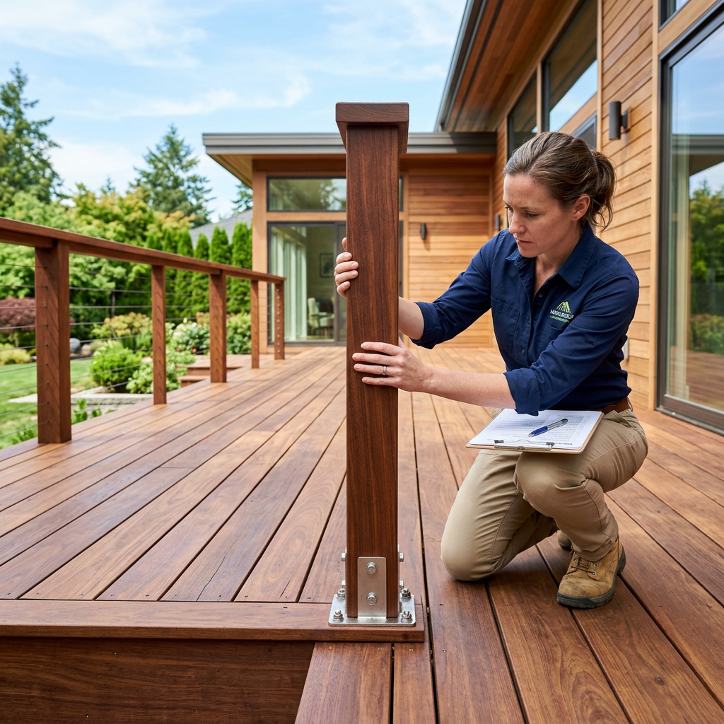 Annual Hardwood Deck Inspection Checklist