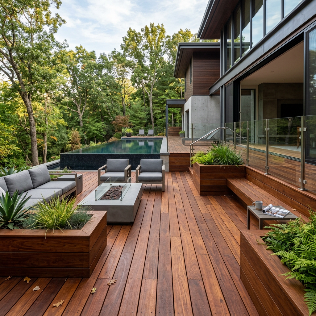 Building Fire-Resistant Outdoor Spaces with Hardwood