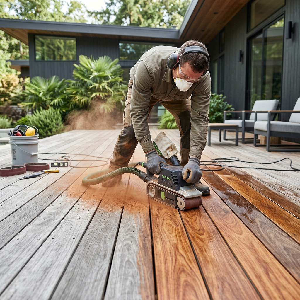 How to Sand a Hardwood Deck: Full Refinishing Guide