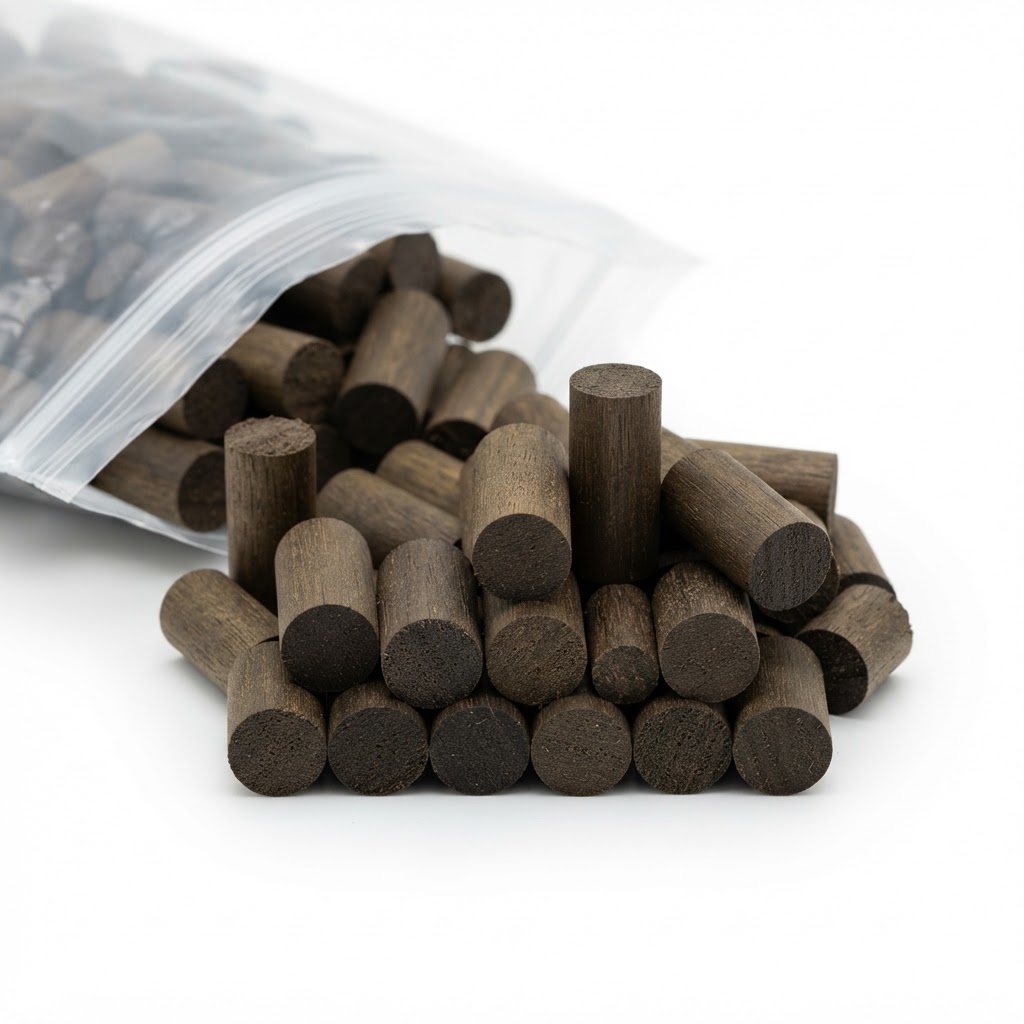Representative image of Extreme Plug® Ribbed – Ipe, 1050 Ct. by DeckWise — not the actual product photo