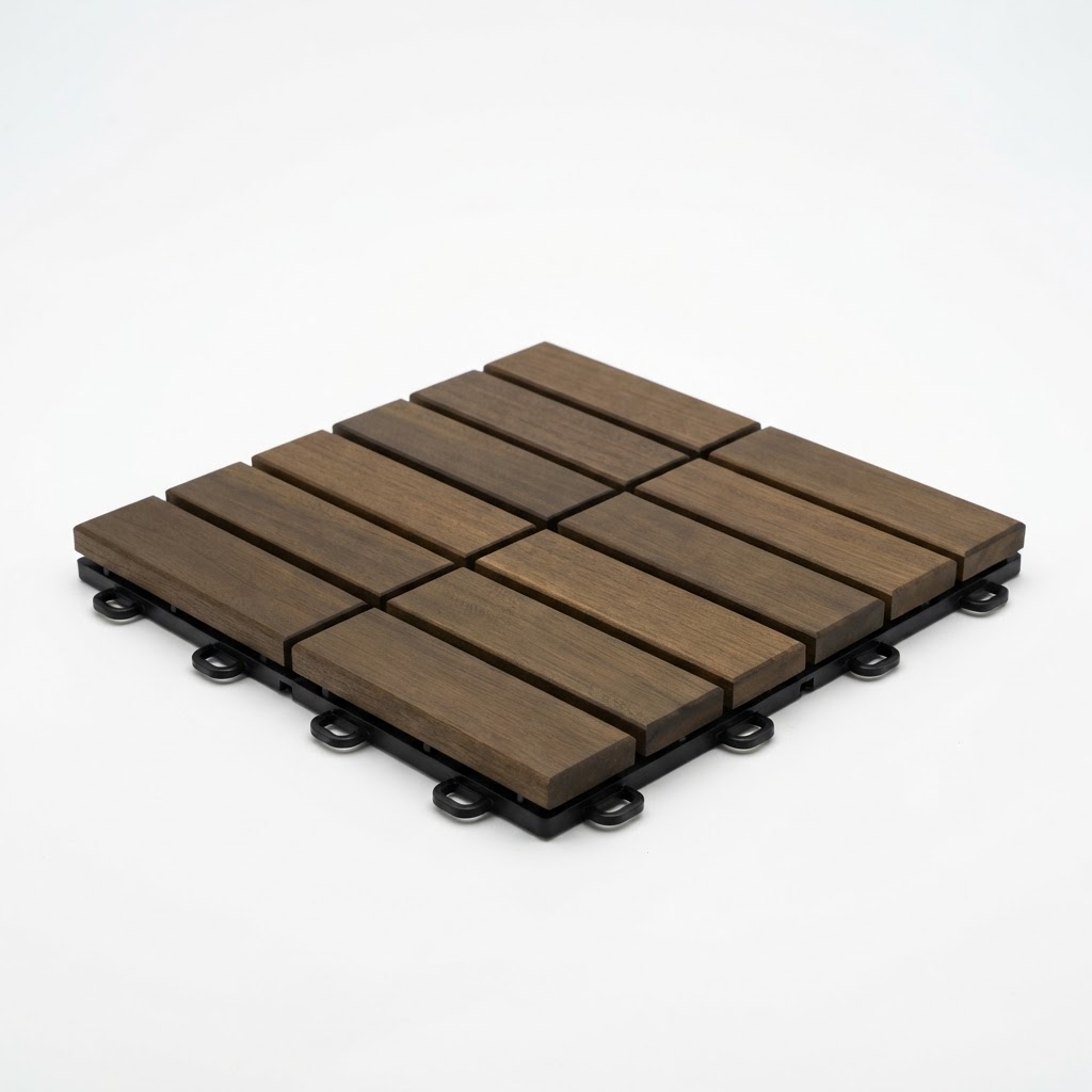 Representative image of Ipe Hardwood Deck Tile by Ipe Woods USA — not the actual product photo