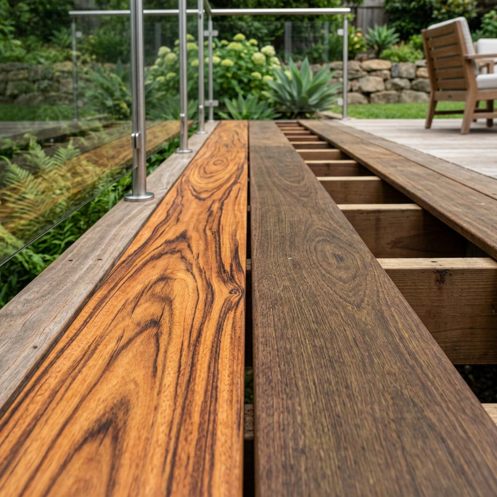 Tigerwood vs Ipe for Decking: Stunning Looks vs Ultimate Durability