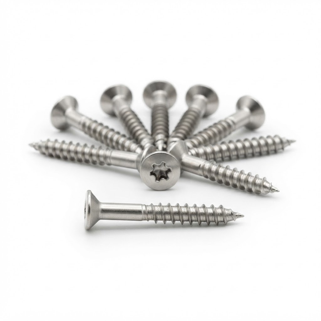 Representative image of #10x3-1/8" Stainless Steel Bugle-Head Deck Screws — not the actual product photo