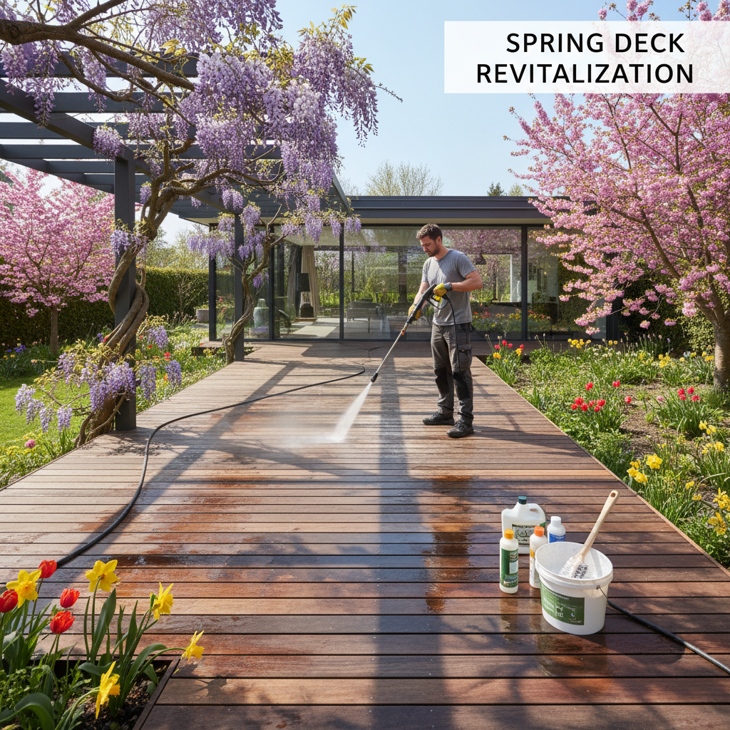 Spring Deck Prep: Getting Your Hardwood Deck Ready for the Season