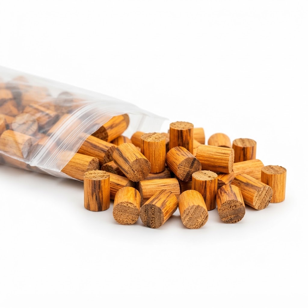 Representative image of Smooth Hardwood Plug – Tigerwood, 350 Ct. by DeckWise — not the actual product photo