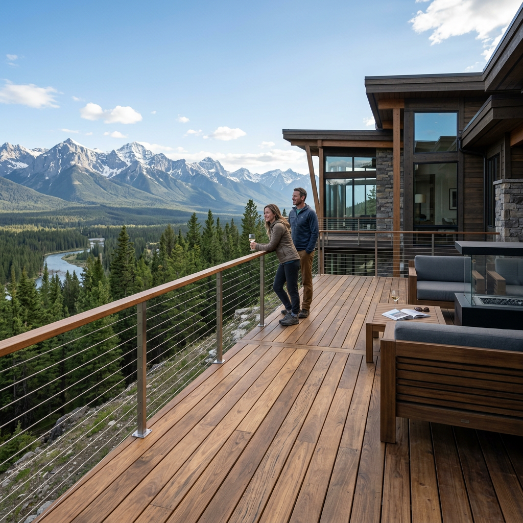 Decking for Mountain Climates: Choosing the Right Material