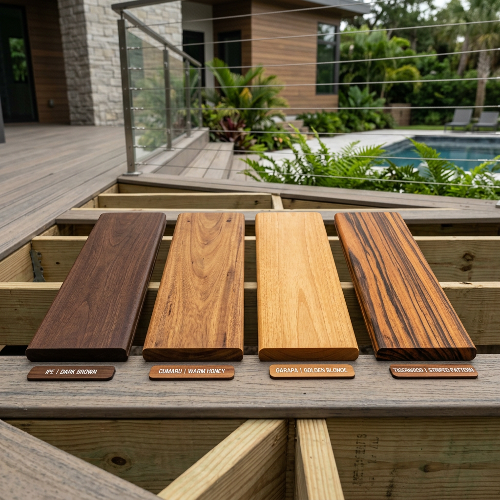 How to Maintain Each Hardwood Species (Ipe, Cumaru, Garapa, Tigerwood)