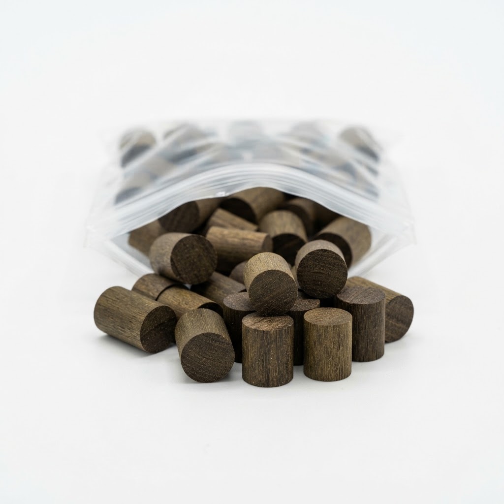 Representative image of Extreme Plug® Ribbed – Ipe, 1750 Ct. by DeckWise — not the actual product photo