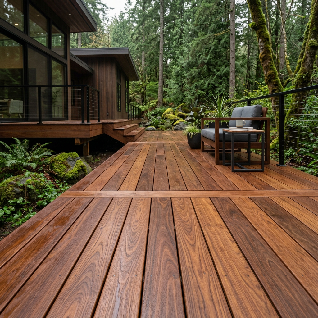 Best Decking Material for Wet Climates: Top Choices for Longevity