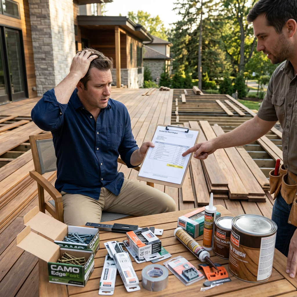 Hidden Costs of Building a Hardwood Deck Most Buyers Miss