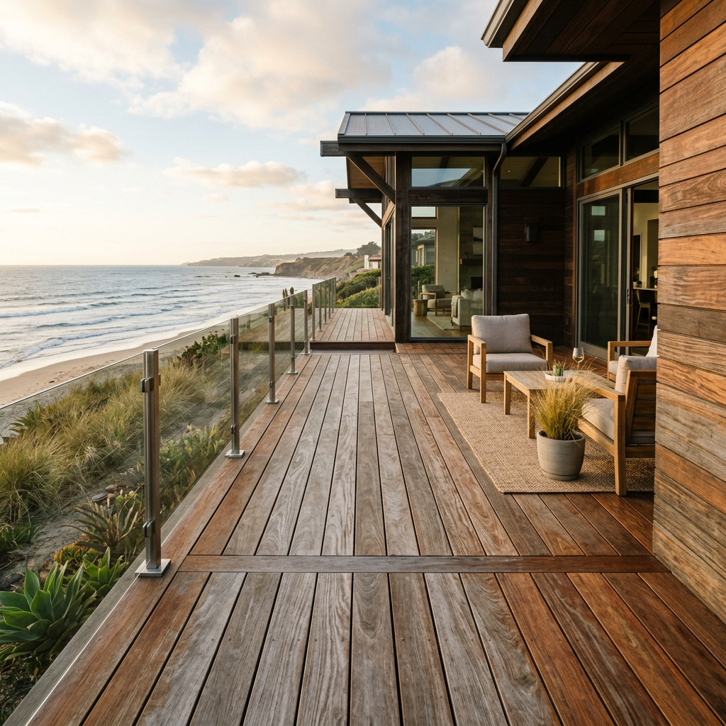 How to Maintain a Hardwood Deck in Coastal Climates