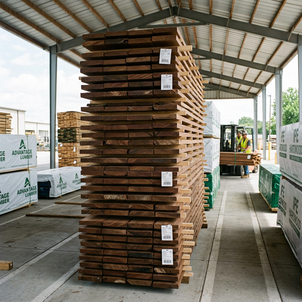 How to Store Unused Hardwood Decking to Prevent Warping