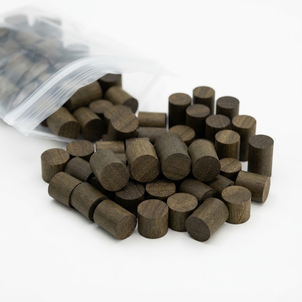 Representative image of Extreme Plug® Ribbed – Ipe, 350 Ct. by DeckWise — not the actual product photo