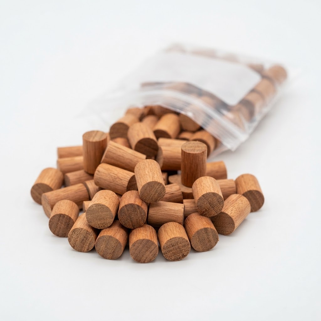 Representative image of Extreme Plug® Ribbed – Cumaru, 350 Ct. by DeckWise — not the actual product photo