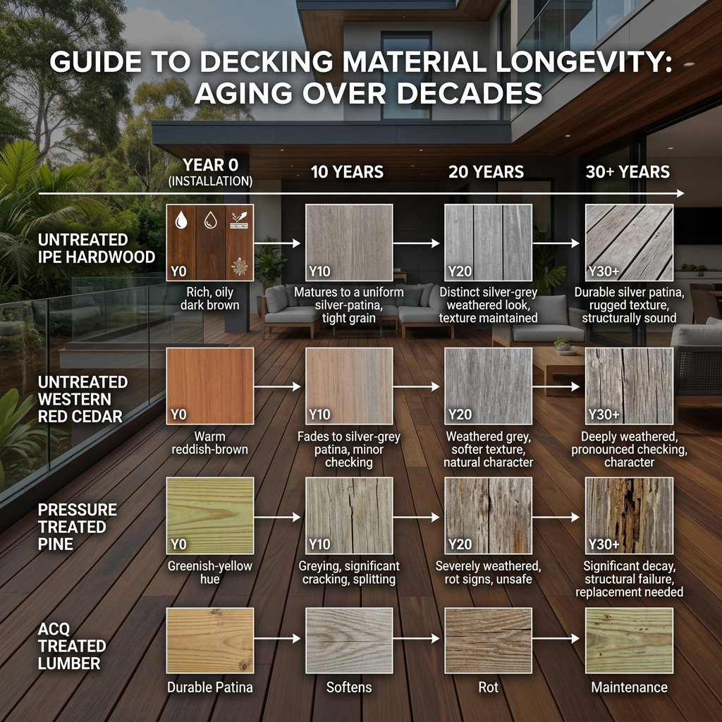Decking Lifespan Comparison: How Long Does Each Material Actually Last?