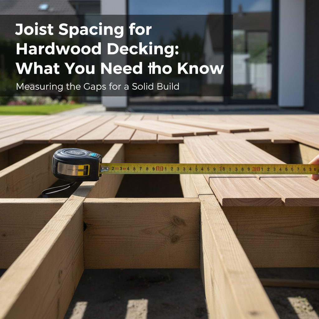Joist Spacing for Hardwood Decking: What You Need to Know