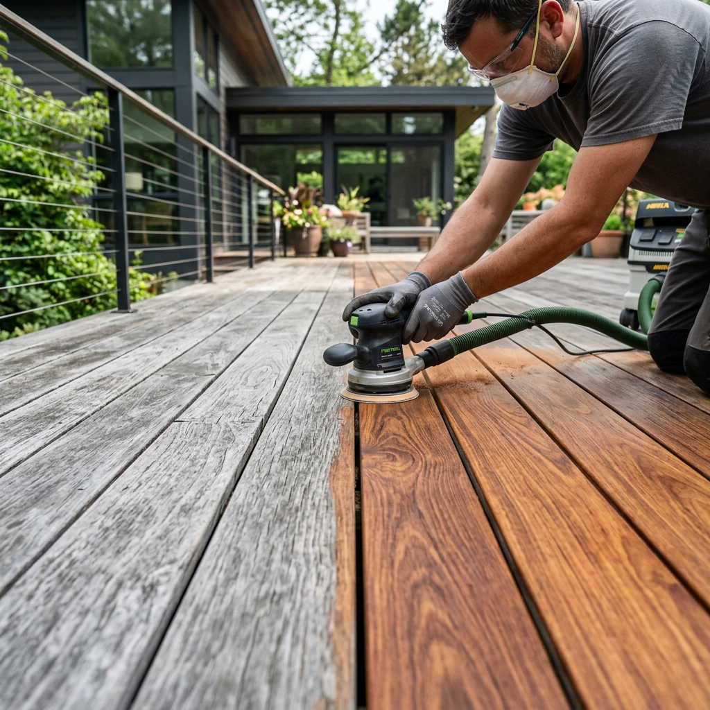 How to Strip and Refinish a Grayed-Out Ipe Deck