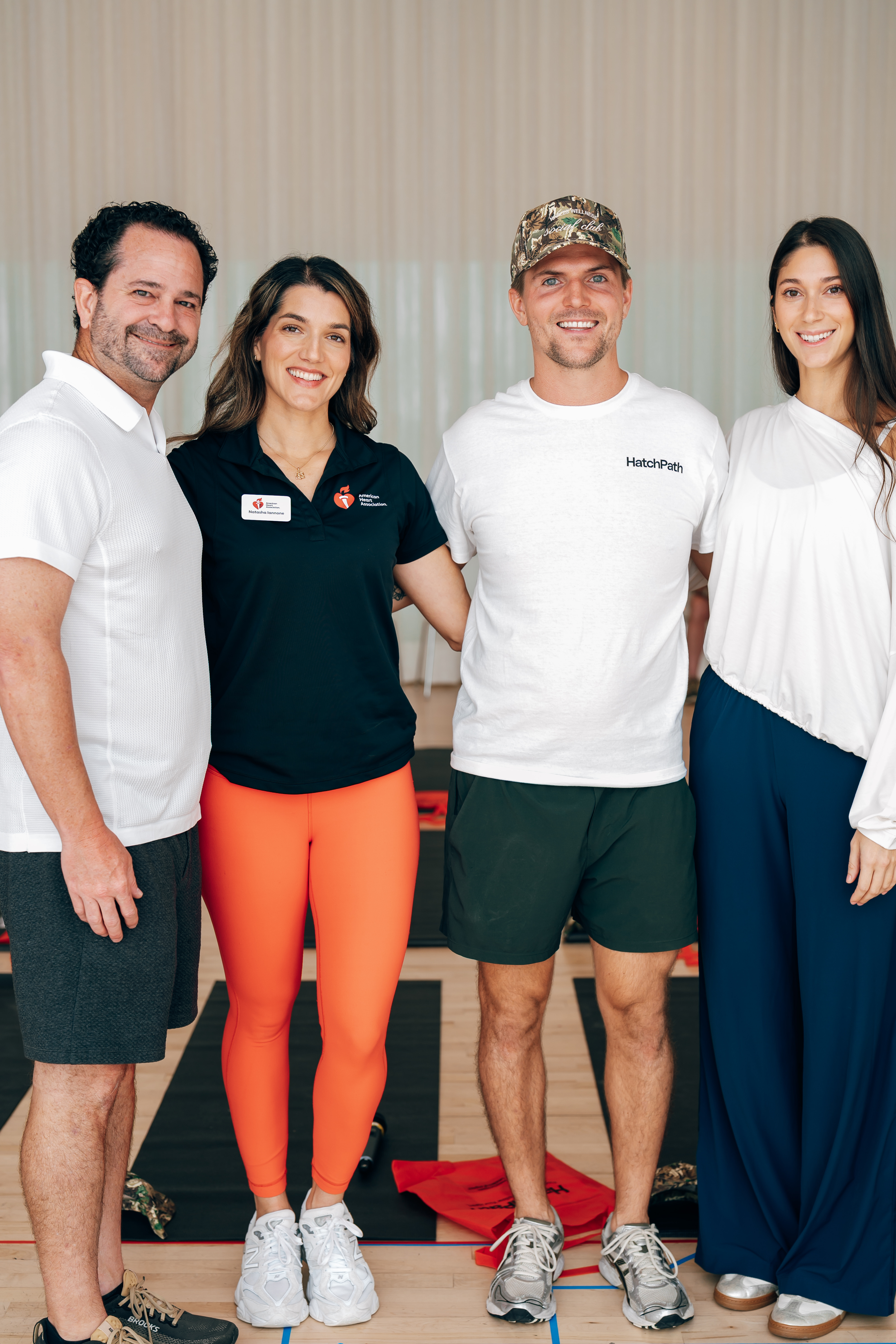 Some of the HatchPath team with partners from the American Heart Association.
