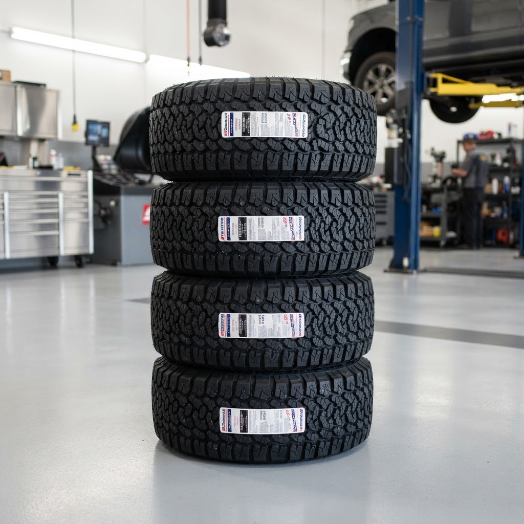 Used Set of BFG KO2 35" Tires for Jeep