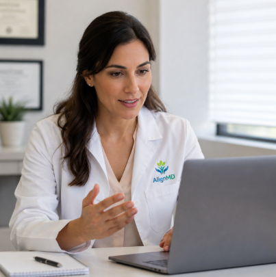 AlignMD doctor virtual consultation