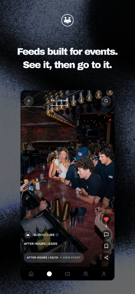 Updates and events, together.