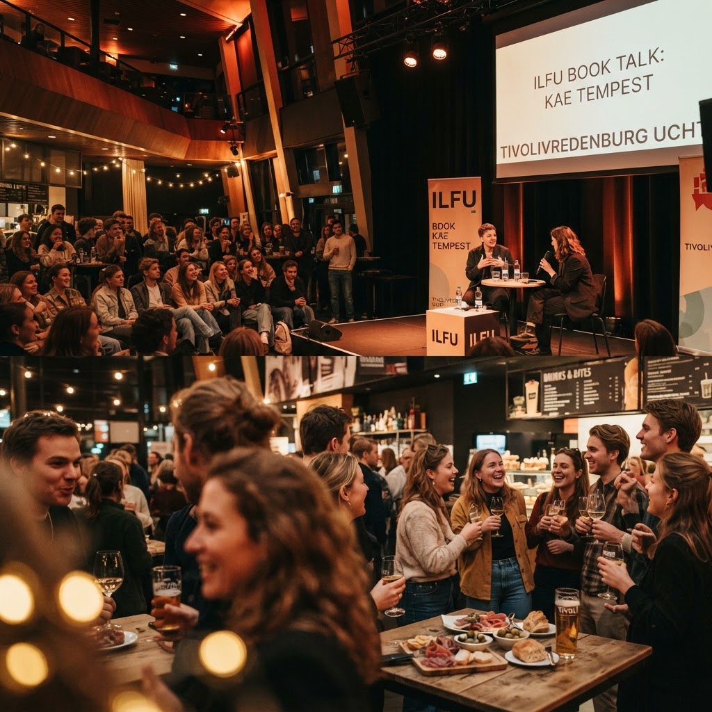 ILFU Book Talk: Kae Tempest in Utrecht – eet bij Desi & Dutch voor of na TivoliVredenburg