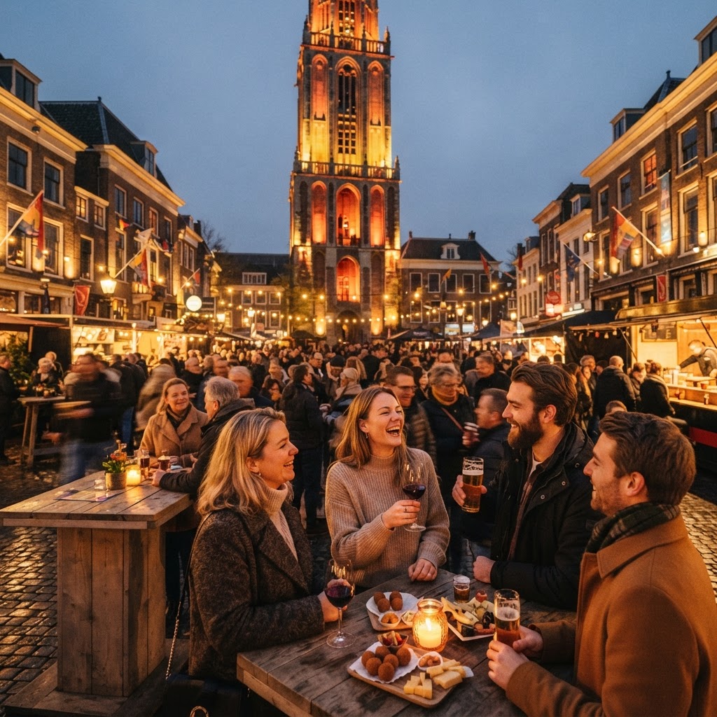 Red Yellow & Blue: De Dolle Koster van de Domtoren in Utrecht + eten bij Desi & Dutch