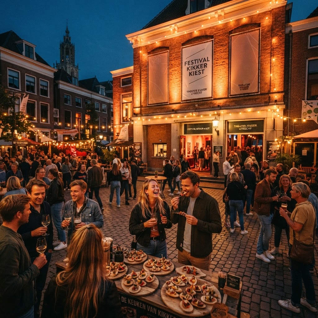 Festival Kikker Kiest 2026 in Utrecht: eerst eten bij Desi & Dutch vlak bij Theater Kikker