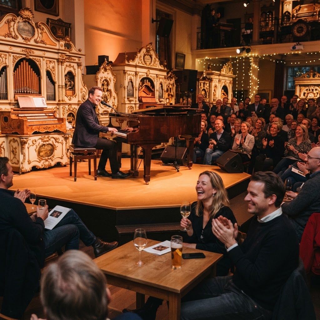 Een avond filmmuziek met Mike Boddé in Utrecht: combineer Museum Speelklok met Desi & Dutch