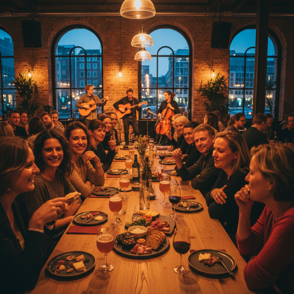 Kruipsessies: 1 plus 1 (1+) in TivoliVredenburg Utrecht: eten bij Desi & Dutch