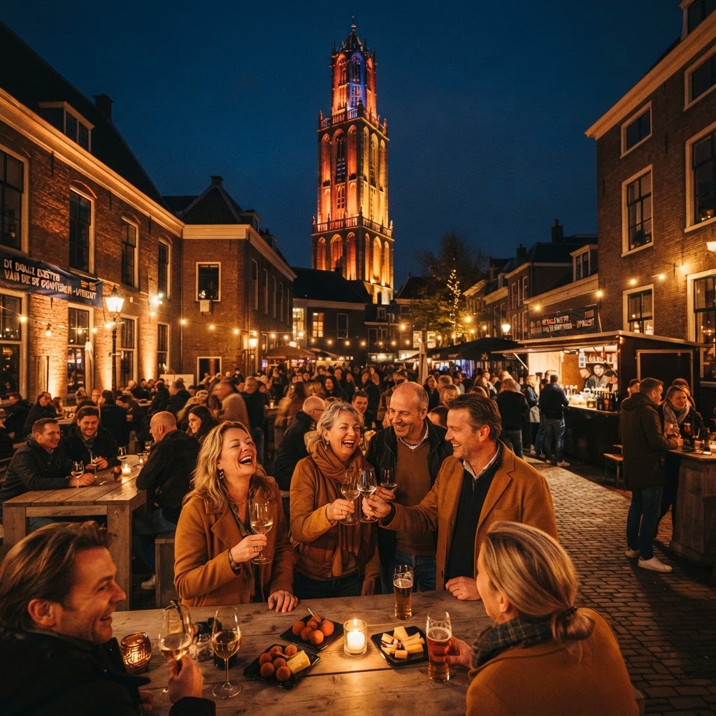 Red Yellow & Blue: De Dolle Koster van de Domtoren in Utrecht – eten bij Desi & Dutch