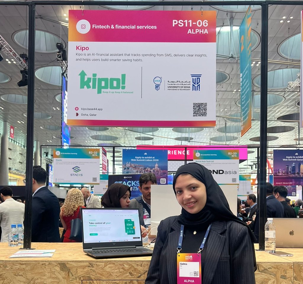 Kipo team at Web Summit booth