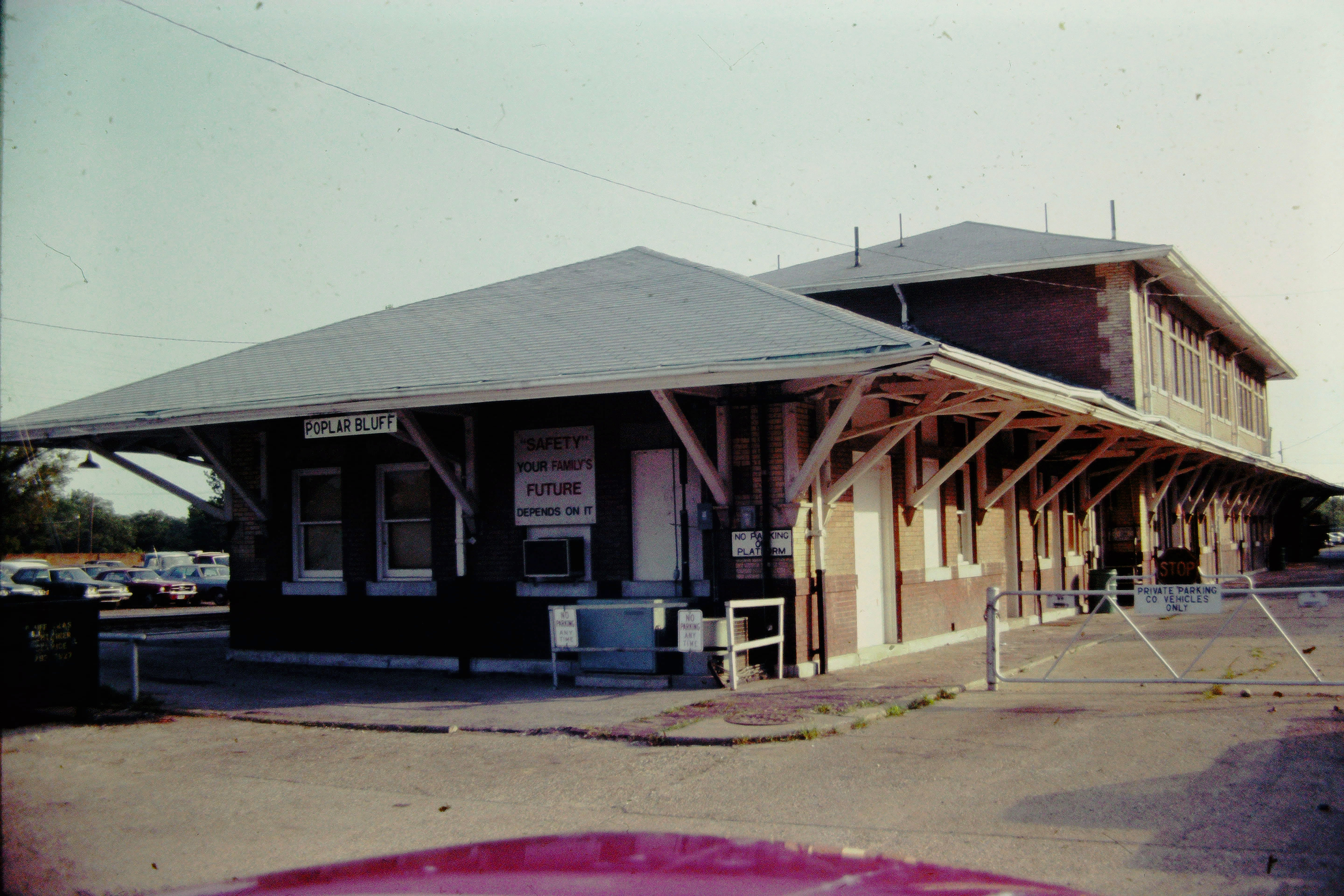 Iron Mountain Depot, Street View, August 1985, August 5, 1985