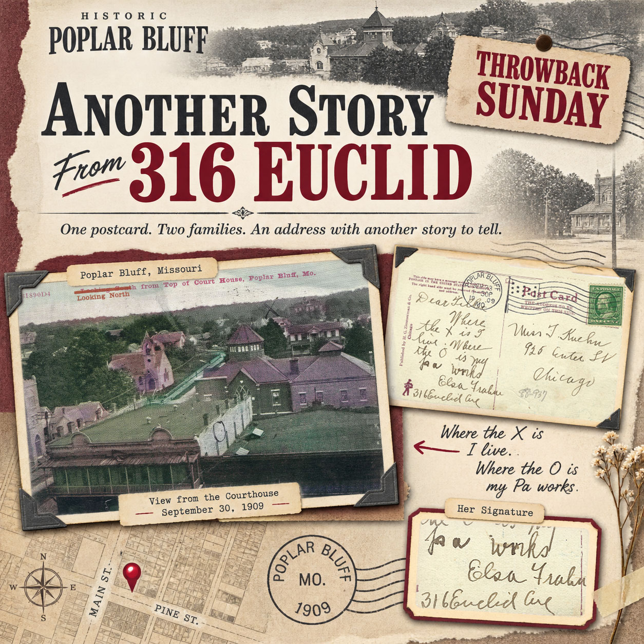 Another Story From 316 Euclid: The Postcard of Elsa Frahm