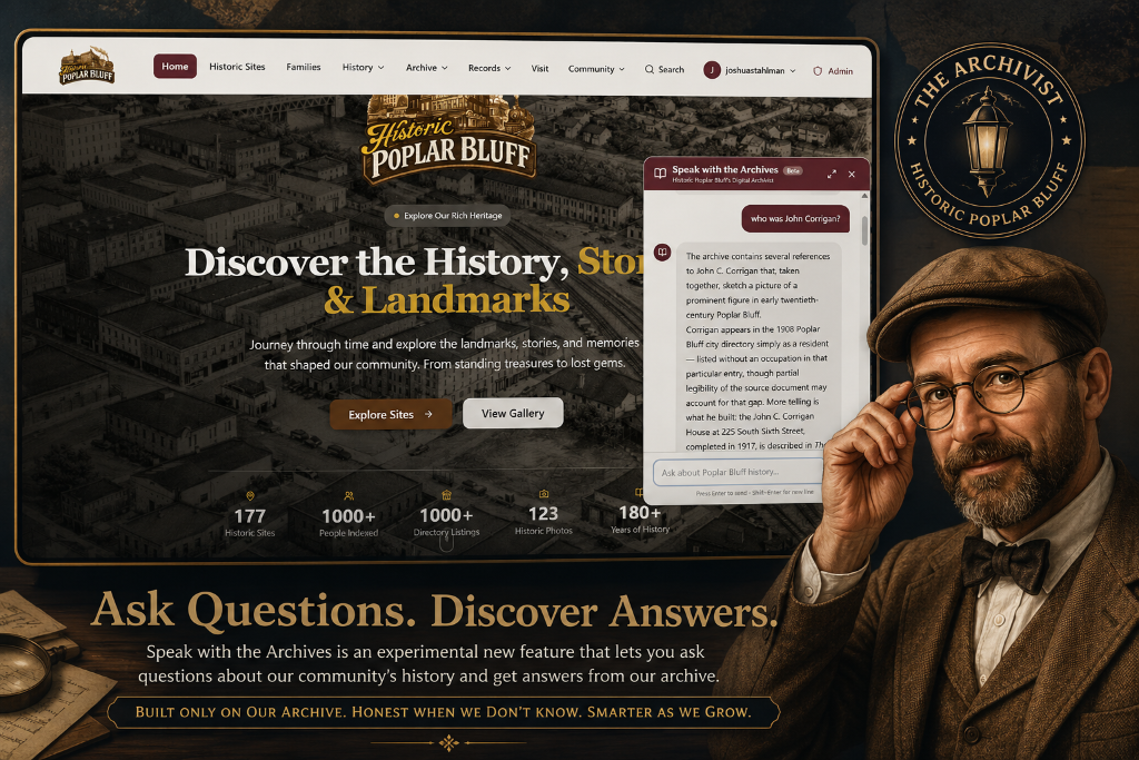 Introducing Speak with the Archives